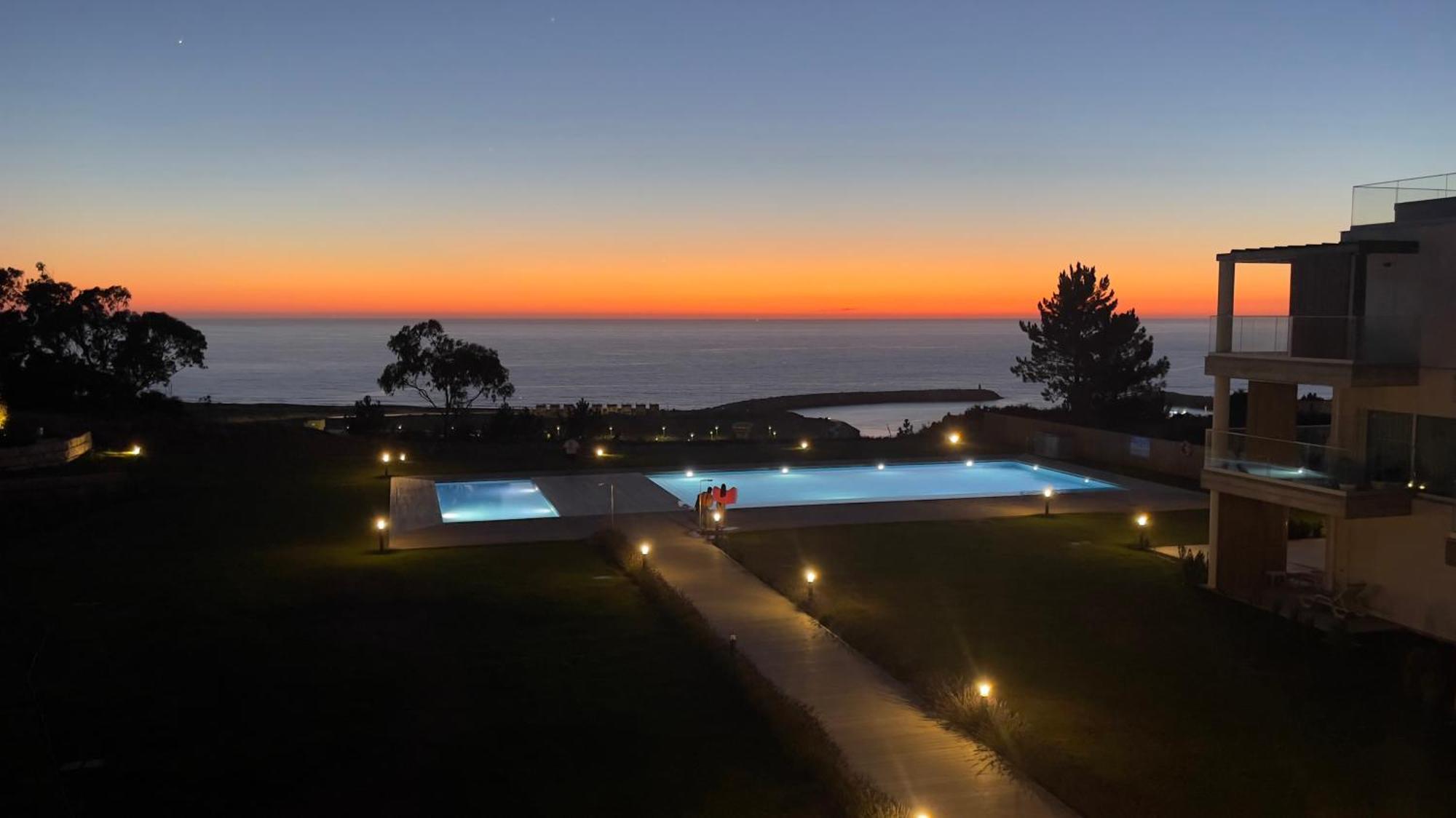 Mar A Vista - Condominium With Pool, Gym And Sea Views Nazaré Kültér fotó