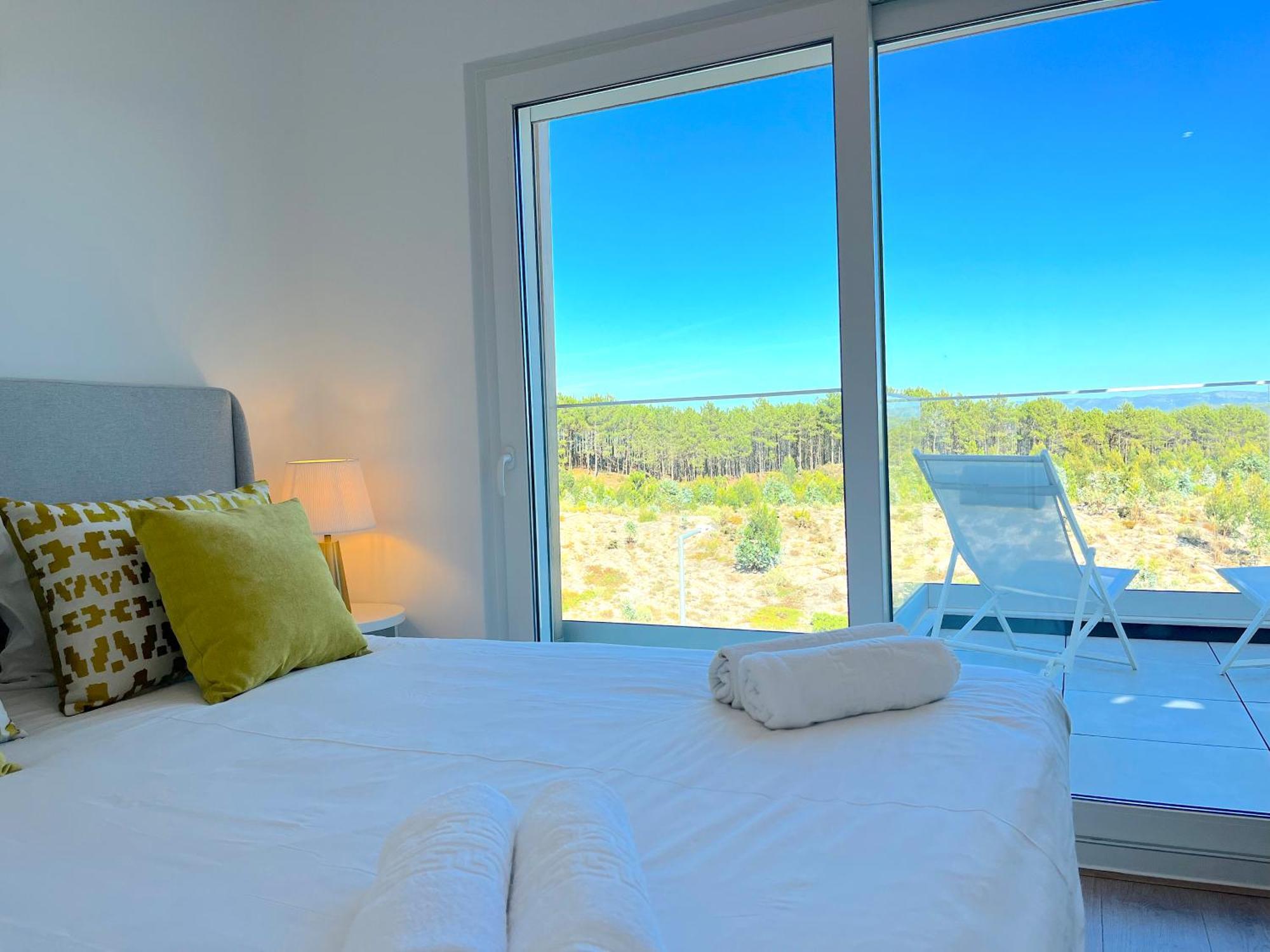 Mar A Vista - Condominium With Pool, Gym And Sea Views Nazaré Kültér fotó