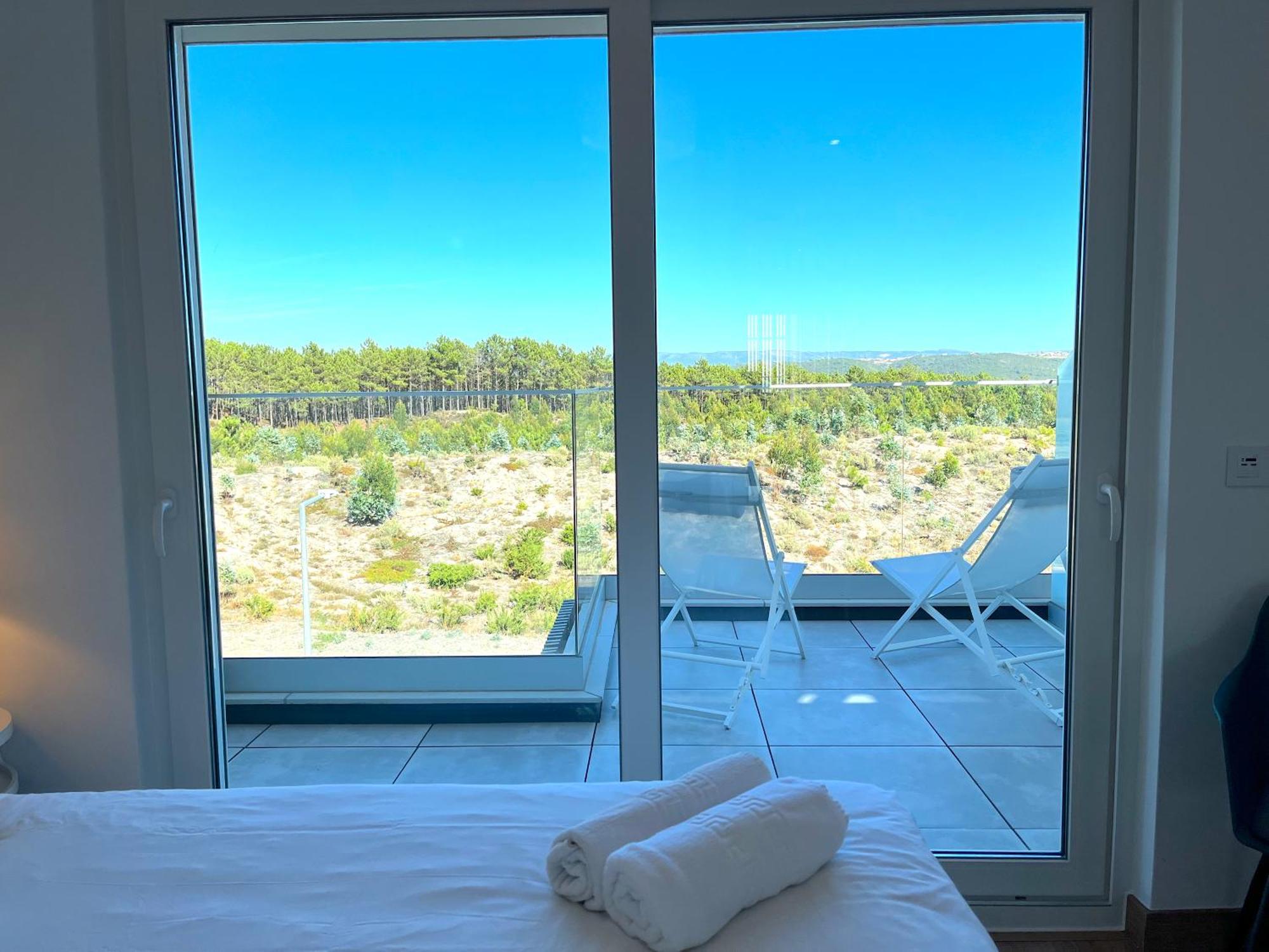 Mar A Vista - Condominium With Pool, Gym And Sea Views Nazaré Kültér fotó