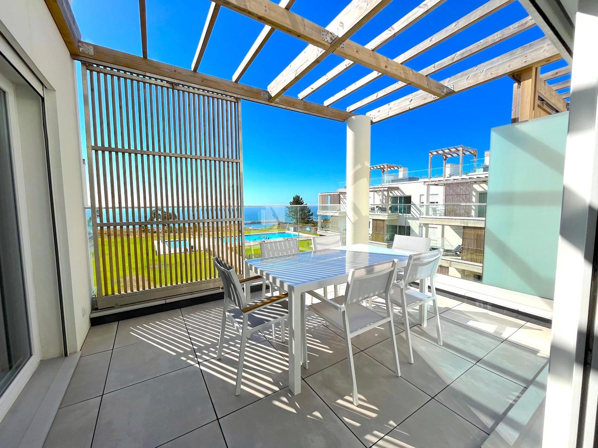 Mar A Vista - Condominium With Pool, Gym And Sea Views Nazaré Kültér fotó