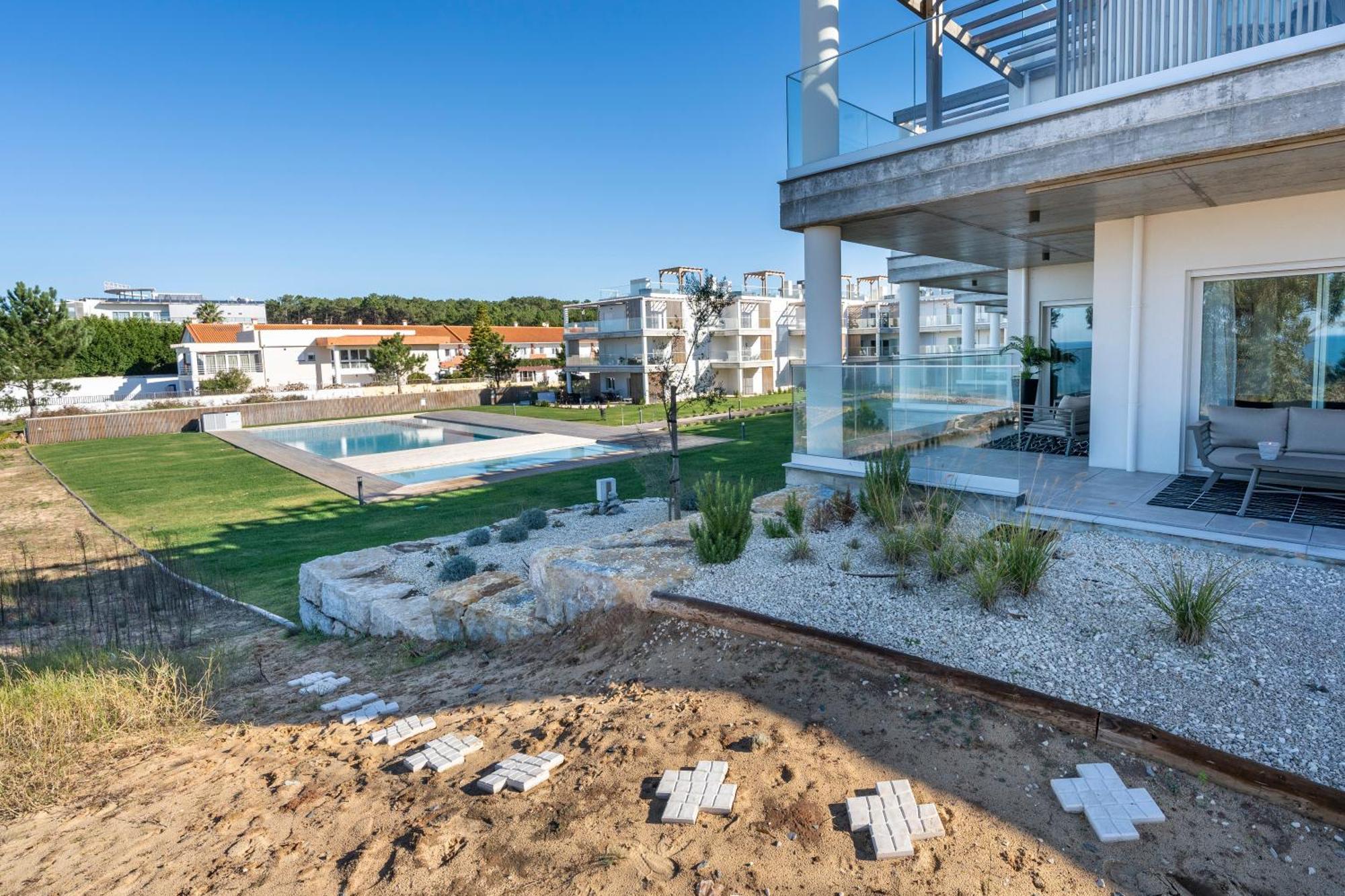 Mar A Vista - Condominium With Pool, Gym And Sea Views Nazaré Szoba fotó